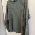 IZOD Cotton Cable knit Crewneck Sweater Photo 1