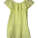 Eberjay Eberjey Lucia Off Shoulder Teddy Romper Yellow NEW Photo 1