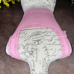 Rhonda Shear Ribbed Knit Lace Trim Leisure Bra Photo 8