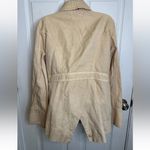 Sundance  Every Angle Linen Blend Jacket Beige Button Up Outerwear Size XS Photo 4