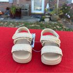 A New Day Nwt Tilly Raffia Platform Footbed Sandals - Tan size 6 summer Photo 1