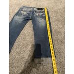 Miss Me Capri Jeans Size 27 Rhinestone Embellished Flip Pocket JP6092P Photo 5
