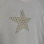 Bob Mackie  Studio Vintage White Star T-Shirt Photo 2