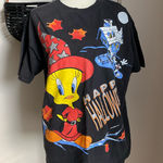 Looney Tunes Vintage 90s  Tweety Happy Halloween T-Shirt, Size Large Photo 0