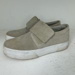 Vince  Women's Tan Suede Moccasins Photo 2