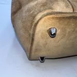 Coach VintageSuede Leather Satchel Bag Tan Brown Buckle Flap Closure Photo 10