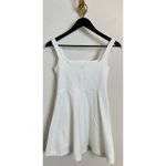 Beyond Yoga  Charmed Fit & Flare Minidress in White Size Small Photo 6