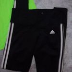 Adidas size medium womens work out pants gym leggings athletic black Photo 0
