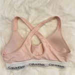 Calvin Klein Modern Cotton Padded Bralette w/ Molded Cups, Pink, Size S Photo 4