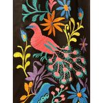 Southern Stitch Floral Embroidered Cottage Western Boho Coquette Festival Art to Wear Large Photo 8