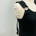 ZARA BLACK WIDE STRAP TANK TOP Photo 5