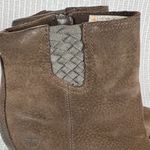 Timberland Boots Womens 8.5 Brown Leather Waterproof Block Heels Zip Up Ankle Photo 2