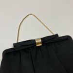 Vintage 1950's After Five by Land M Black Evening Bag Clutch Made in USA Photo 1