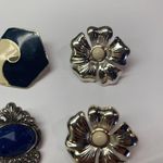 Lot Of 3 Large Costume Earrings Vintage Photo 10