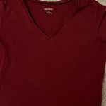 Target Burgundy cropped t shirt  Photo 0
