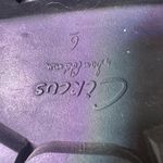 Sam Edelman Black Platform Shoes with Gold Buckle Photo 13