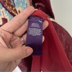 NWT Ralph Lauren Purple Label Embellished Cady Red Sequin Short Sleeve Dress Size 8 Photo 5