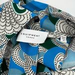 Equipment  Daria paisley-print blouse bow tie sz M Photo 9