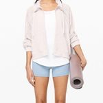Lululemon NWOT In Depth Jacket *Lace in Light Chrome Photo 8