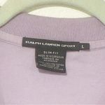 Ralph Lauren  Sport Women’s Size Large Light Purple Sleeveless Collared Top Photo 2