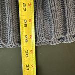 Aerie Sweater Womens Medium Blue Cowl Neck Pullover Chunky Knit Photo 8