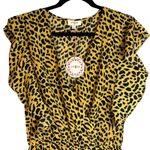 Umgee  Cheetah Romper Size Small NWT‎ #130733 Polyester Photo 1