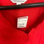 Counterparts  extra large blouse, TJ Maxx price tag still on! Beautiful red Photo 6