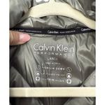 Calvin Klein Performance Puffer Vest Women L Green Premium Down Filling Pockets Size L Photo 2