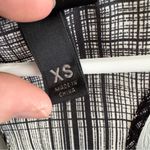 Mossimo black white plaid tank top size XS Photo 3