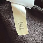 J.Crew Black Pointe Sir Tunic Blouse Long Sleeve V-Neck Boho Goth Witchy M Moto Photo 6