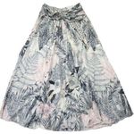 Agua Bendita NWT Lee Helios Pant in Floral Print Tie Waist Wide Leg Palazzo L Photo 0