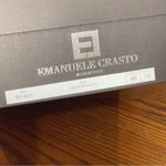 Emanuele CRASTO NWT Womens Riding Boots Brown Leather Mid Calf Pull On 10 EUR 40 Photo 6