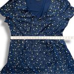 Allegra K  Woman Blue Dress XL Star Smocked Whimsigoth ACOTAR Celestial Fairy Photo 8