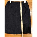 Isabella Size 12 Sparkly Straight Pencil Skirt Back Slit Holiday Party Cocktail Black Photo 4