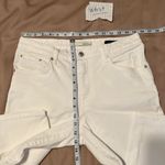 Ella Moss size 10/30 white cropped straight leg jeans GUC Photo 7