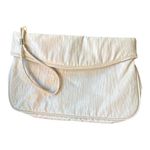 Vintage Faux leather ivory/cream medium clutch Photo 1