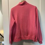 IZOD  Golf Women’s Pink Quarter Zip Cotton‎ Blend Pullover Sweatshirt Tennis Prep Photo 3