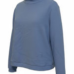 Aspen‎ Women's XL Blue Turtleneck Long Sleeve Pullover Sweatshirt Photo 0