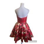 Blush A-Line/Princess Sweetheart Short/Mini Satin Cocktail Dress Size 2 NWT Photo 3