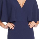 Dress the Population Louisa Butterfly Sleeve Cocktail Dress Navy XS Photo 0
