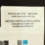 SHASHI Classic Mesh Style Regular Toe Pink Barre Pilates Yoga Full Grip Socks M Size M Photo 6