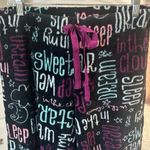 Fleece Graffiti Pajama Pants Black Size M Photo 1