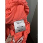 superdown  Medium M Rachelle Mini Dress Ruched Stretch Jersey Neon Pink O… Photo 4