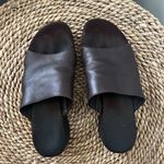 Croft & Barrow 90s Vintage Brown Slip-on Sandals Photo 1