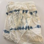 Cloth & Stone Blue & White Tie Dye Shorts Photo 4