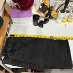 Windsor  Black Denim Distressed Mini Skirt Stretchy Womens Size Small Photo 4
