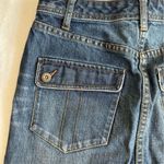 Tommy Hilfiger  Vintage Y2K Dark Wash Midi Denim Skirt Size 2 Photo 8