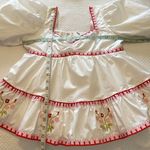 English Factory Embroidered Blouson Top XS MSRP $120 Photo 4