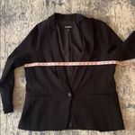 BB Dakota  Plus Size Black Career Blazer Size 1X Photo 2