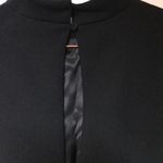 ZARA  Black mock neck mini dress Photo 3